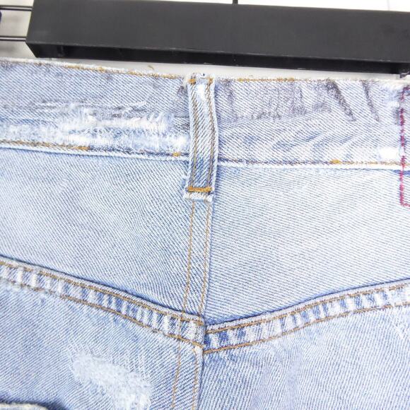 Dondup Jeans Mens SZ 34/29 Mius Slim Fit Tapered Leg Distressed Grunge Casual - Picture 9 of 16